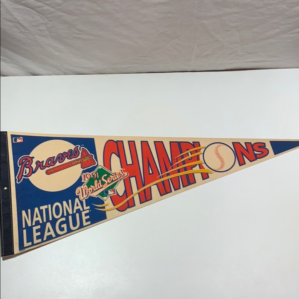 Atlanta Braves 1991 World Series Pennant national